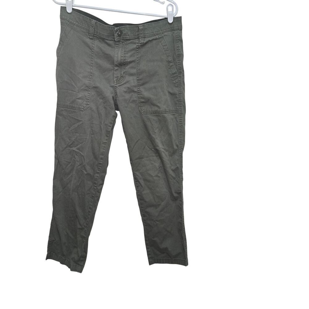 Weatherproof Utility Jogger Chino Pants 34x30 Olive Green